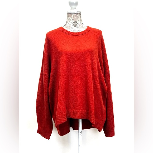TREASURE & BOND Rust red crew neck sweater size 2X - Picture 5 of 12